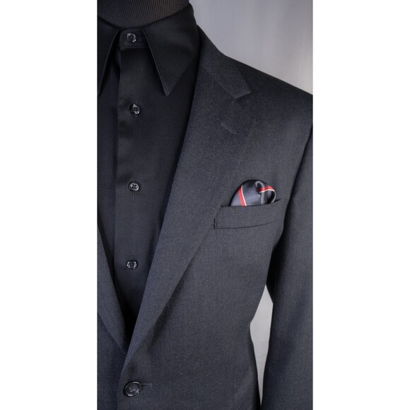 Jos. A. Bank Mens Blazer Solid Wool/Cashmere 2 Button Suit Jacket Sport Coat 43R - Picture 4 of 13